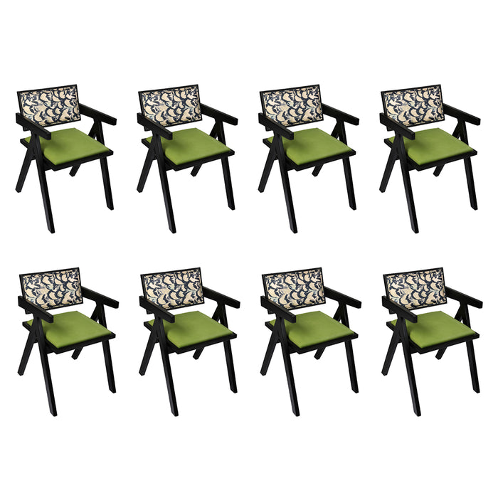 Dining Chair Retro Backrest Chair X8