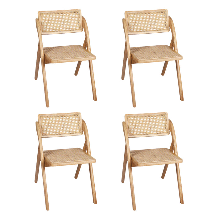 4X Dining Chairs Foldable Accent