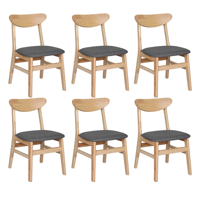 6X Dining Chairs Kitchen Chair Nature