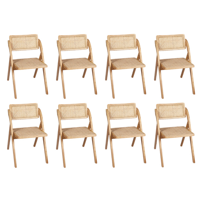 8X Dining Chairs Foldable Accent
