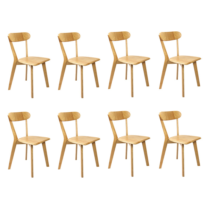 8X Dining Chairs Wooden Kitchen Chair