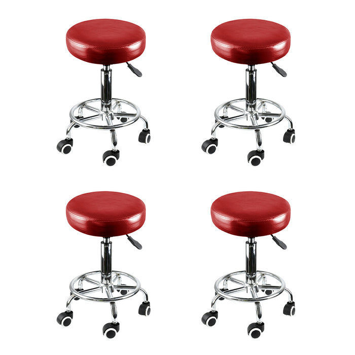 4X Salon Stool Swivel Barber Stools
