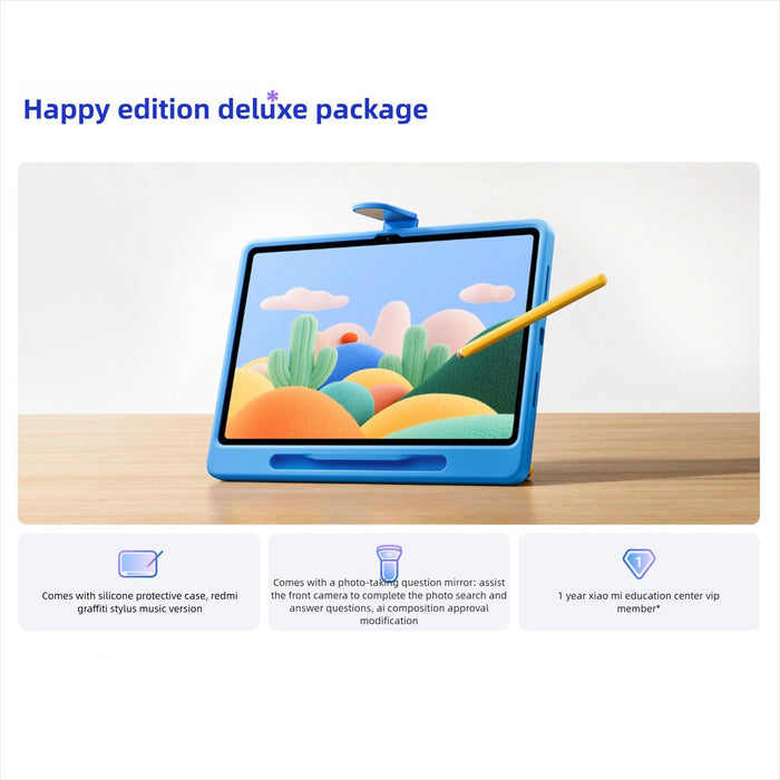 Redmi Pad 2 11 Inch Tablet Pc Soft Light Edition 8Gb+128Gb Hyperos 2 Mediatek G100-Ultra Octa Core Cpu Grey