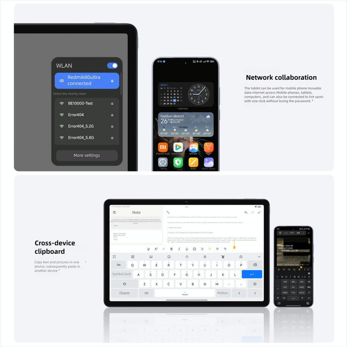Redmi Pad 2 11 Inch Tablet Pc Soft Light Edition 8Gb+128Gb Hyperos 2 Mediatek G100-Ultra Octa Core Cpu Grey