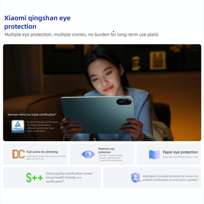 Redmi Pad 2 11 Inch Tablet Pc Soft Light Edition 8Gb+128Gb Hyperos 2 Mediatek G100-Ultra Octa Core Cpu Grey