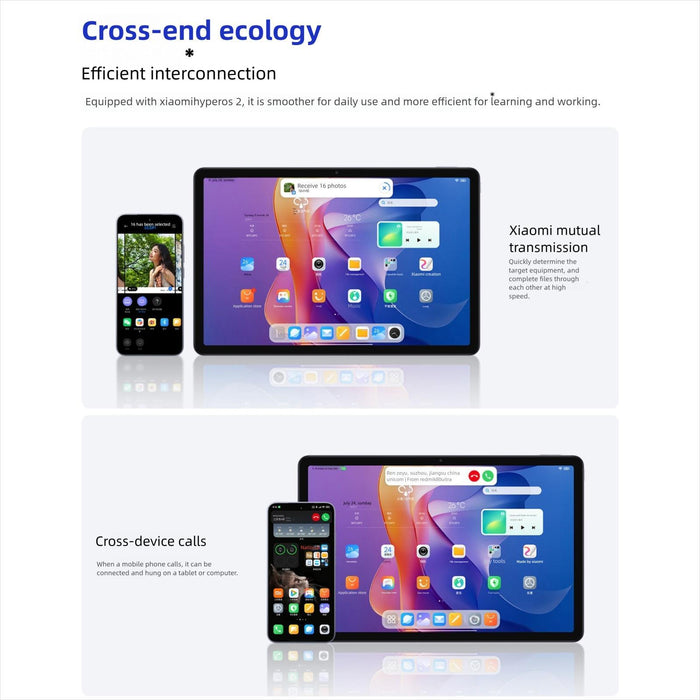 Redmi Pad 2 11 Inch Tablet Pc Soft Light Edition 8Gb+256Gb Hyperos 2 Mediatek G100-Ultra Octa Core Cpu Grey