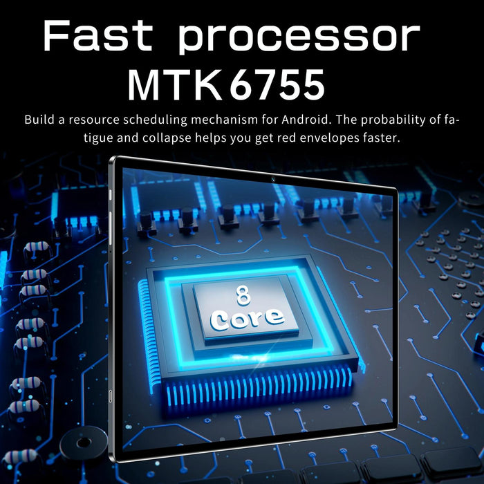 4G Lte Tablet Pc 10.1 Inch 4Gb+64Gb Android 8.1 Mtk6755 Octa-Core 2.0Ghz Support Dual Sim / Wifi / Bluetooth / Gps