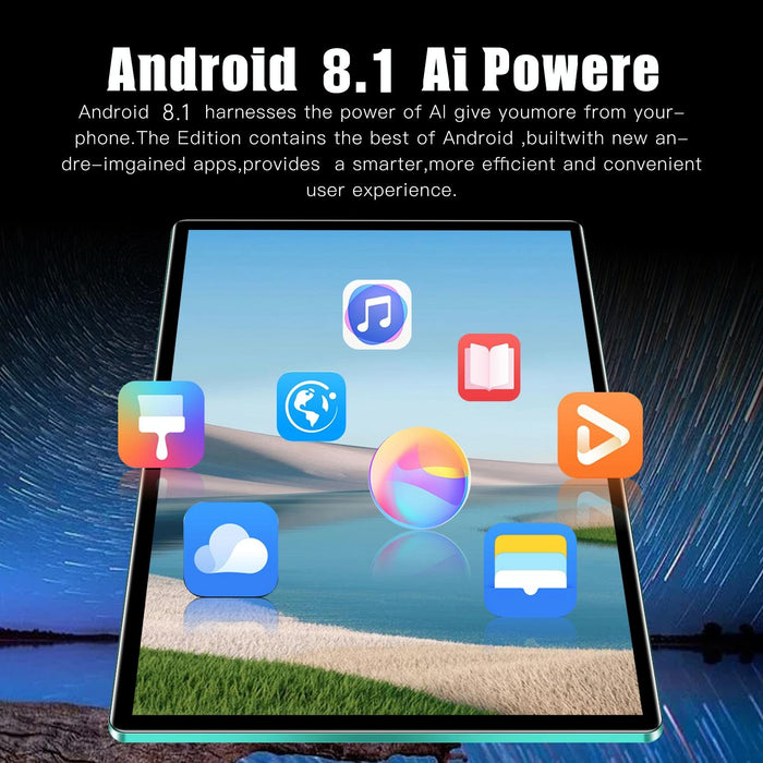 4G Lte Tablet Pc 10.1 Inch 4Gb+64Gb Android 8.1 Mtk6755 Octa-Core 2.0Ghz Support Dual Sim / Wifi / Bluetooth / Gps