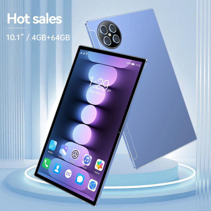 4G Lte Tablet Pc 10.1 Inch 4Gb+64Gb Android 8.1 Mtk6755 Octa-Core 2.0Ghz Support Dual Sim / Wifi / Bluetooth / Gps