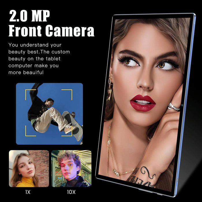 4G Lte Tablet Pc 10.1 Inch 4Gb+64Gb Android 8.1 Mtk6755 Octa-Core 2.0Ghz Support Dual Sim / Wifi / Bluetooth / Gps