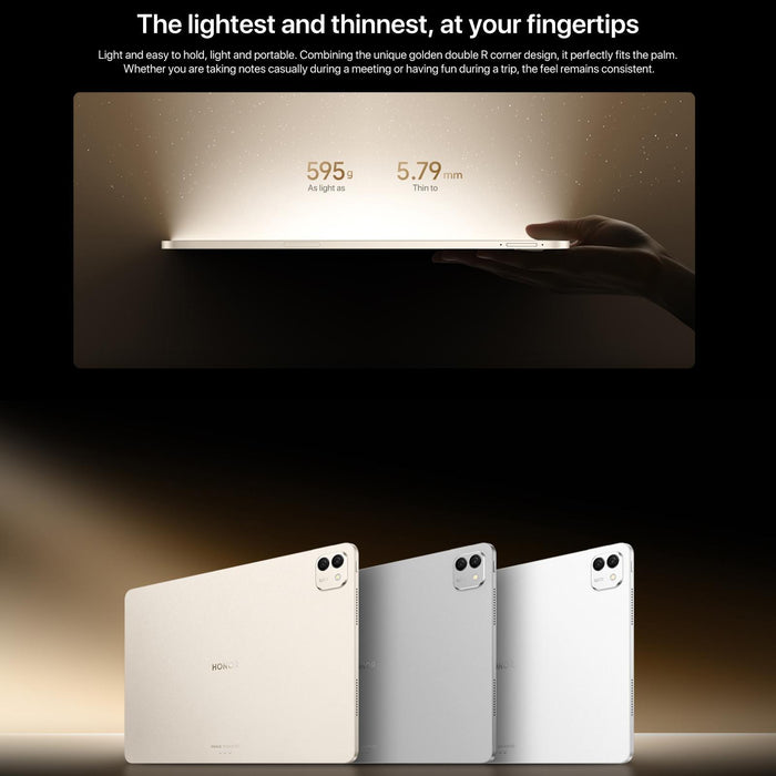 Honor Magicpad3 Pro 13.3 Inch Wifi Tablet Pc 12Gb+512Gb Magicos 10.0 Qualcomm Snapdragon 8 Elite Gen5 Octa Core White