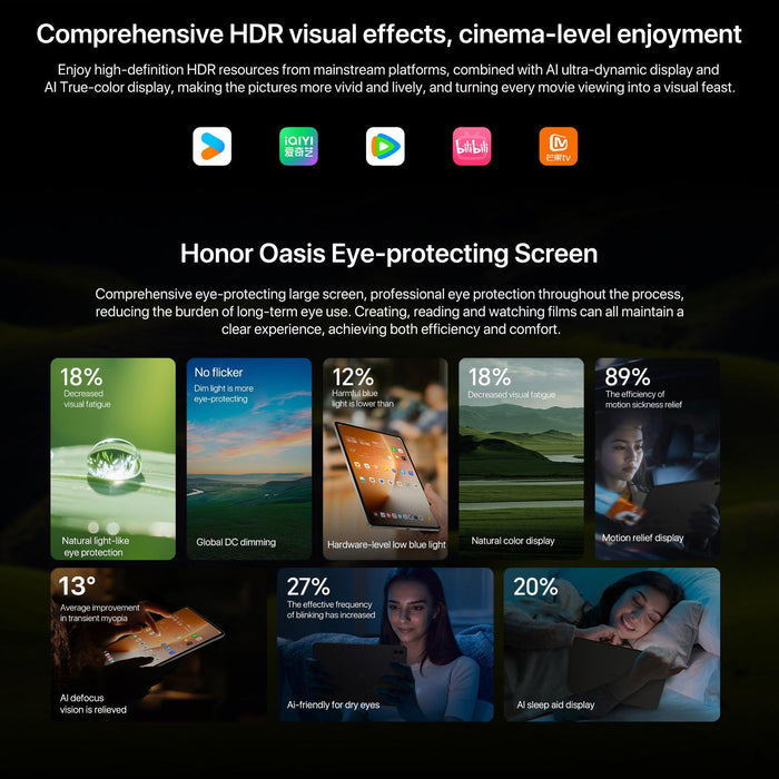 Honor Magicpad3 Pro 13.3 Inch Wifi Tablet Pc 12Gb+512Gb Magicos 10.0 Qualcomm Snapdragon 8 Elite Gen5 Octa Core White