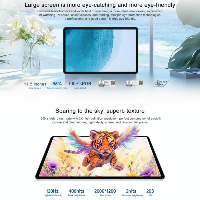 Honor Pad X9 Pro Wifi Tablet Pc 11.5 Inch Magicos 9.0 Qualcomm Snapdragon 685 Octa Core