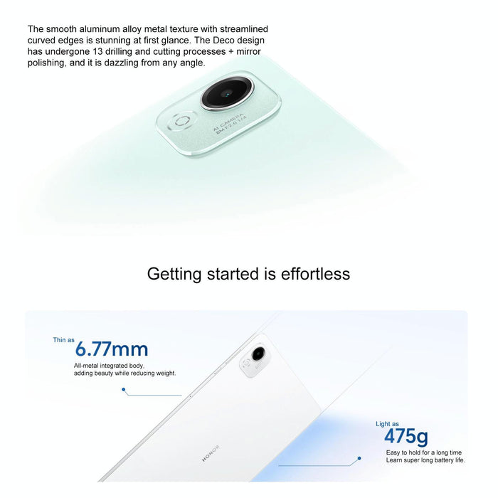 Honor Pad X9 Pro Wifi Tablet Pc 11.5 Inch Magicos 9.0 Qualcomm Snapdragon 685 Octa Core