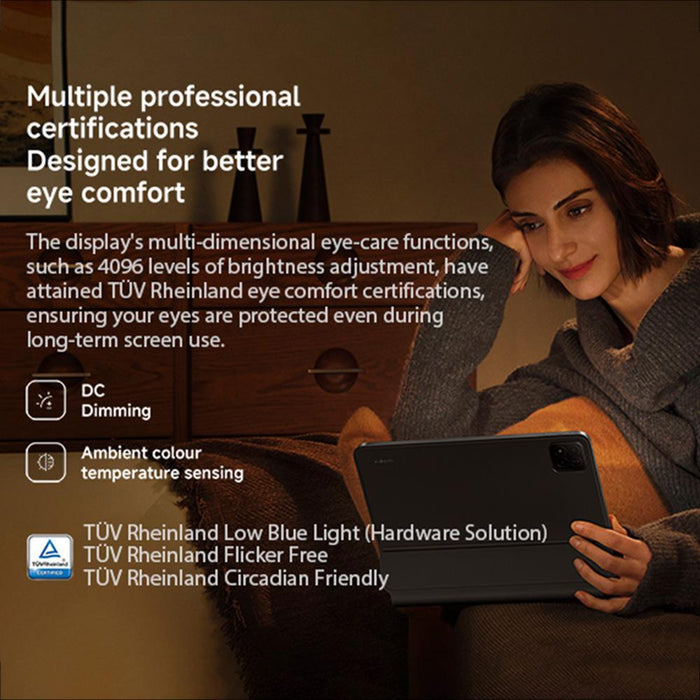 Xiaomi Pad 7 Pro Global 12Gb+512Gb 11.2 Inch Xiaomi Hyperos 2 Qualcomm Snapdragon 8S Gen 3 Octa Core