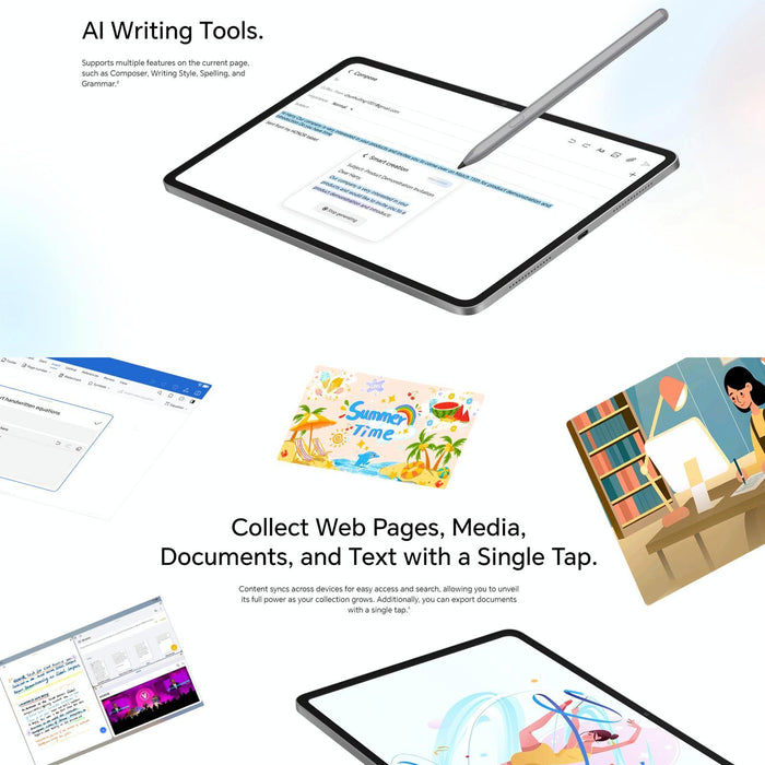 Honor Pad 10 Wifi Tablet Pc 12.1 Inch Magicos 9.0 Qualcomm Snapdragon 7 Gen3 Octa Core