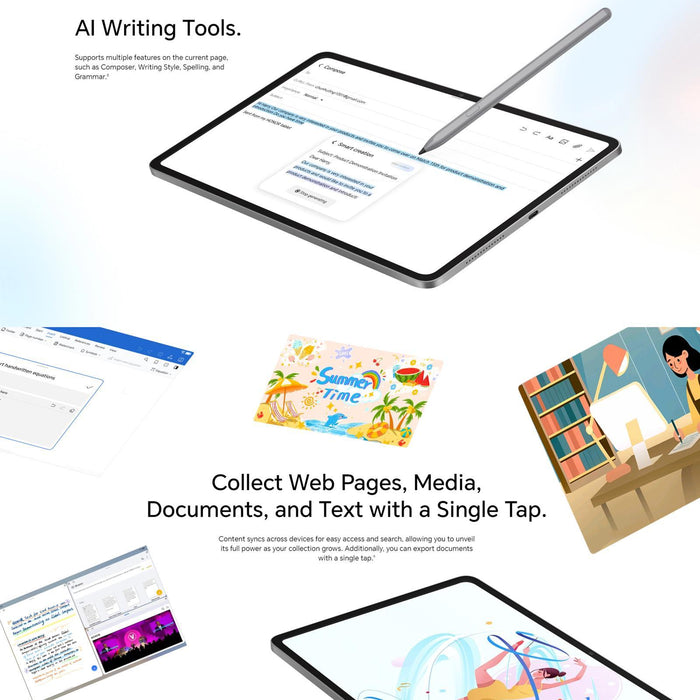 Honor Pad 10 Soft Light Screen Wifi Tablet Pc 12.1 Inch 12Gb+256Gb Magicos 9.0 Qualcomm Snapdragon 7 Gen3 Octa Core