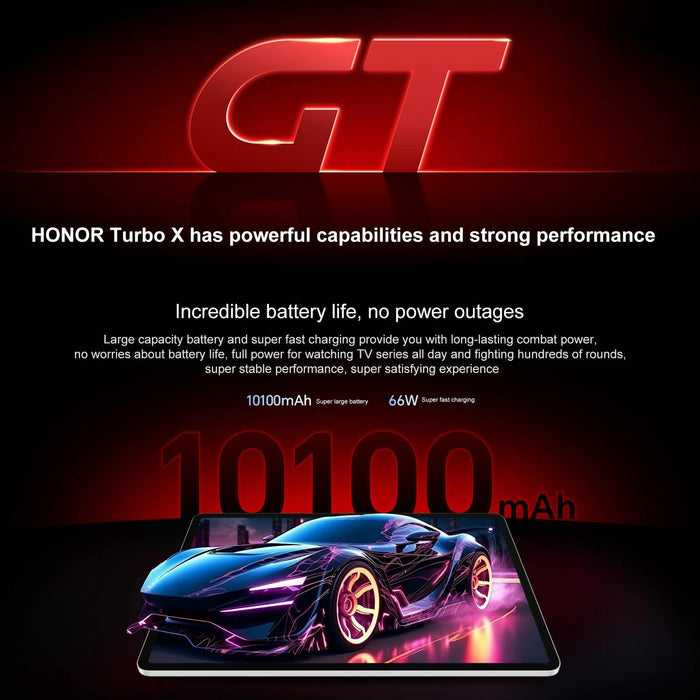 Honor Pad Gt Wifi Tablet Pc 11.5 Inch Magicos 9.0 Dimensity 8350 Ultra Octa Core