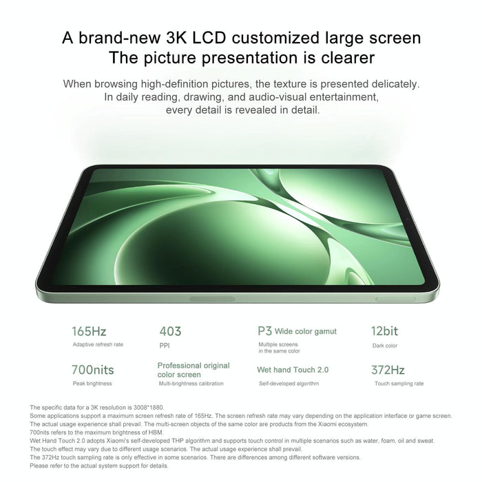 Xiaomi Redmi K Pad 8.8 Inch 16Gb+1Tb Hyperos 2 Mediatek Dimensity 9400+ Octa Core Cpu