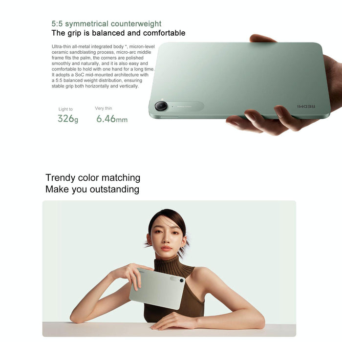 Xiaomi Redmi K Pad 8.8 Inch 16Gb+512Gb Hyperos 2 Mediatek Dimensity 9400+ Octa Core Cpu