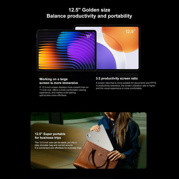 Xiaomi Pad 7S Pro 12.5 Inch 8Gb+256Gb Hyperos 2 Xring O1 3Nm Deca Core Cpu
