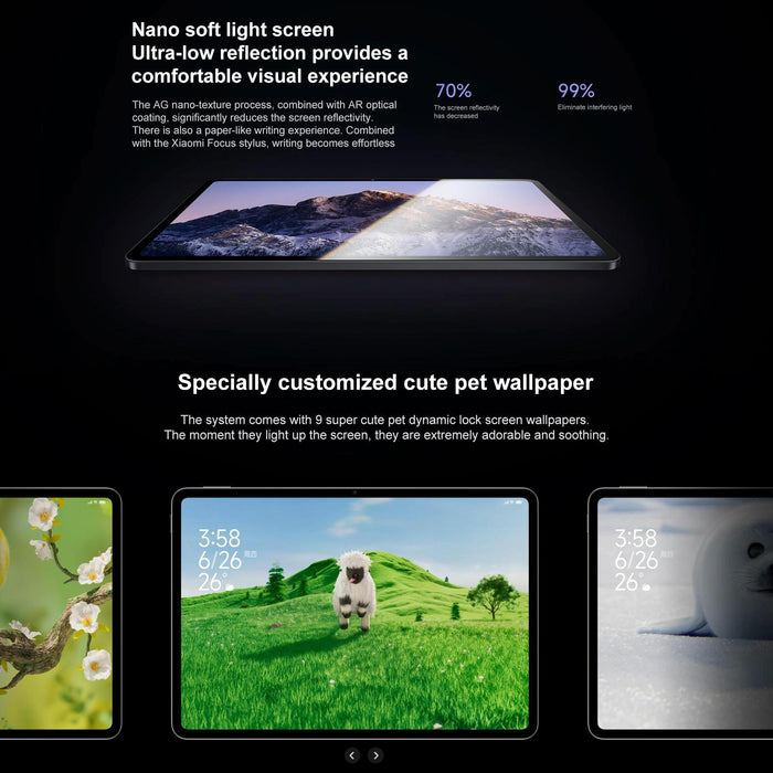 Xiaomi Pad 7S Pro 12.5 Inch 8Gb+256Gb Hyperos 2 Xring O1 3Nm Deca Core Cpu