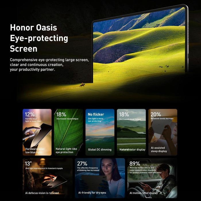 Honor Magicpad3 13.3 Inch Wifi Tablet Pc Magicos 9.0.1 Qualcomm Snapdragon 8 Gen3 Octa Core