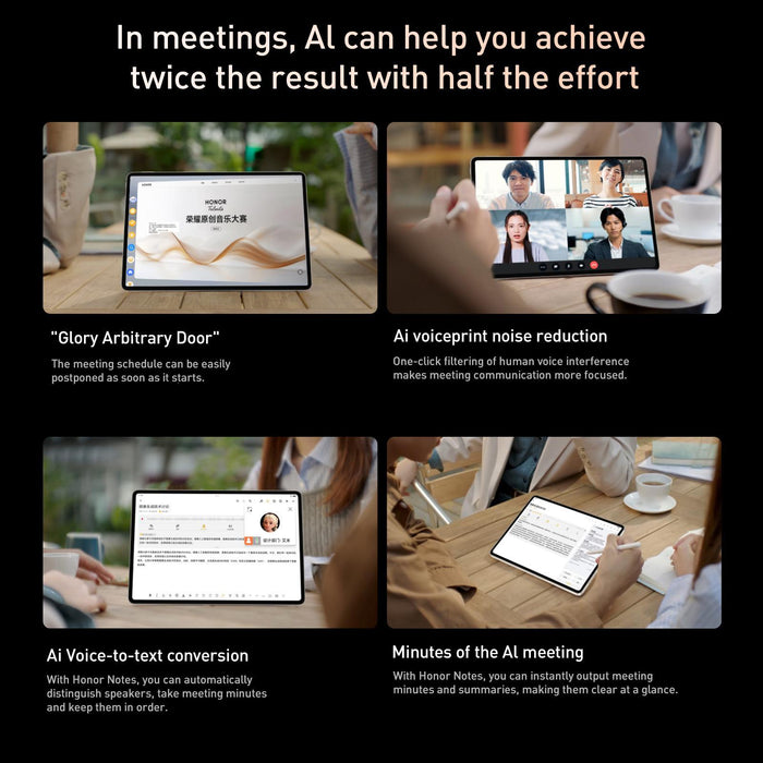 Honor Magicpad3 13.3 Inch Wifi Tablet Pc Magicos 9.0.1 Qualcomm Snapdragon 8 Gen3 Octa Core