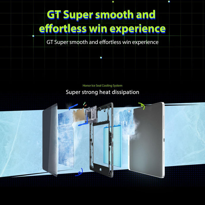 Honor Pad Gt2 Pro Wifi Tablet Pc 12.5 Inch Magicos 9.0.1 Qualcomm Snapdragon 8 Gen3 Octa Core