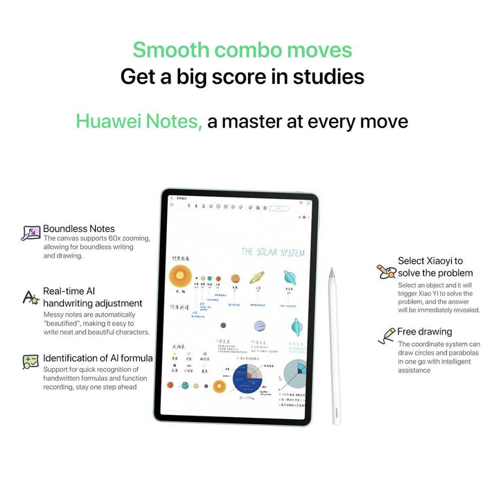 Huawei Matepad 11.5 S 2025 Wifi Soft Light Edition 12Gb+512Gb Harmonyos 5.0 Hisilicon Kirin T92B Not Support Google Play Grey