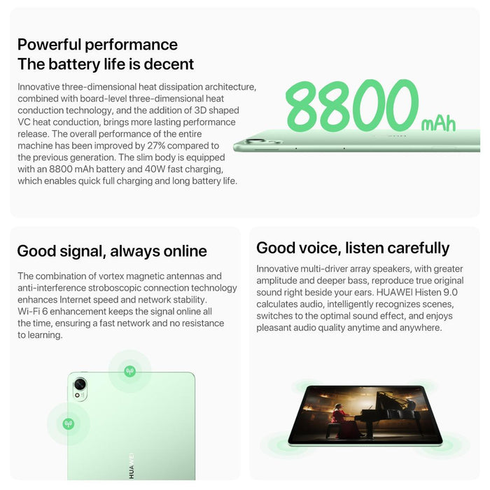 Huawei Matepad 11.5 S 2025 Wifi Soft Light Edition 12Gb+512Gb Harmonyos 5.0 Hisilicon Kirin T92B Not Support Google Play Grey