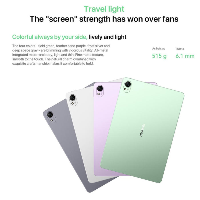 Huawei Matepad 11.5 S 2025 Wifi Soft Light Edition 12Gb+512Gb Harmonyos 5.0 Hisilicon Kirin T92B Not Support Google Play Grey