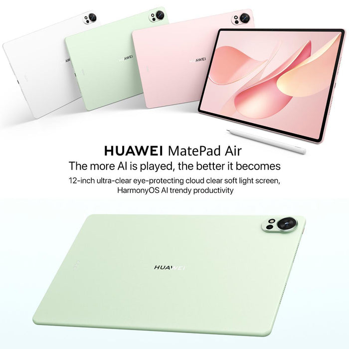 Huawei Matepad Air 12 Inch 2025 Wifi Soft Light Edition 12Gb+256Gb Harmonyos 5.0 Hisilicon Kirin T92A Not Support Google Play