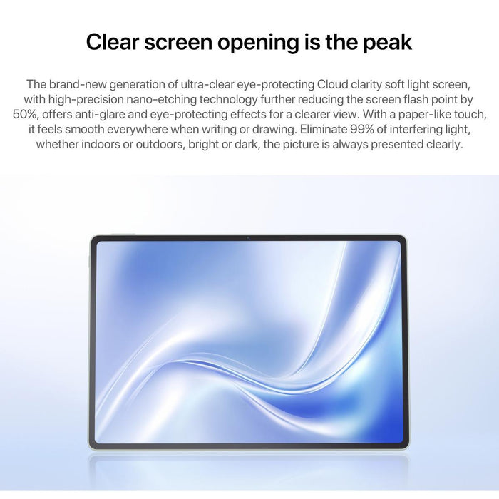Huawei Matepad Air 12 Inch 2025 Wifi Soft Light Edition 12Gb+256Gb Harmonyos 5.0 Hisilicon Kirin T92A Not Support Google Play