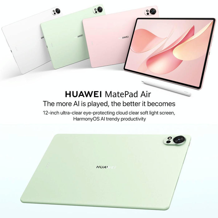 Huawei Matepad Air 12 Inch 2025 Wifi Soft Light Edition 12Gb+512Gb Harmonyos 5.0 Hisilicon Kirin T92A Not Support Google Play
