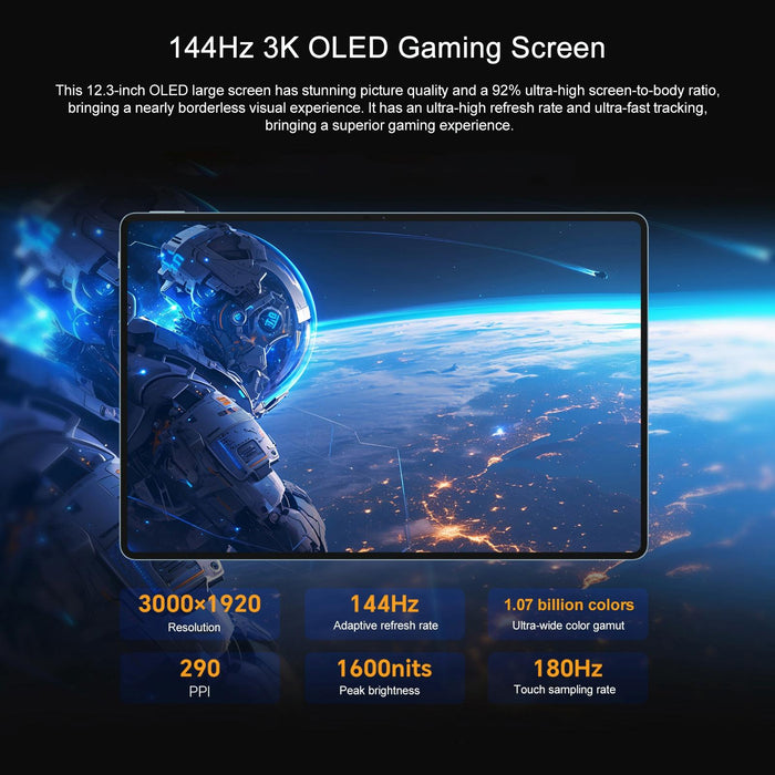 Honor Pad Gt Pro Wifi Tablet Pc 12.3 Inch Magicos 8.0.1 Qualcomm Snapdragon 8S Gen 3 Octa Core