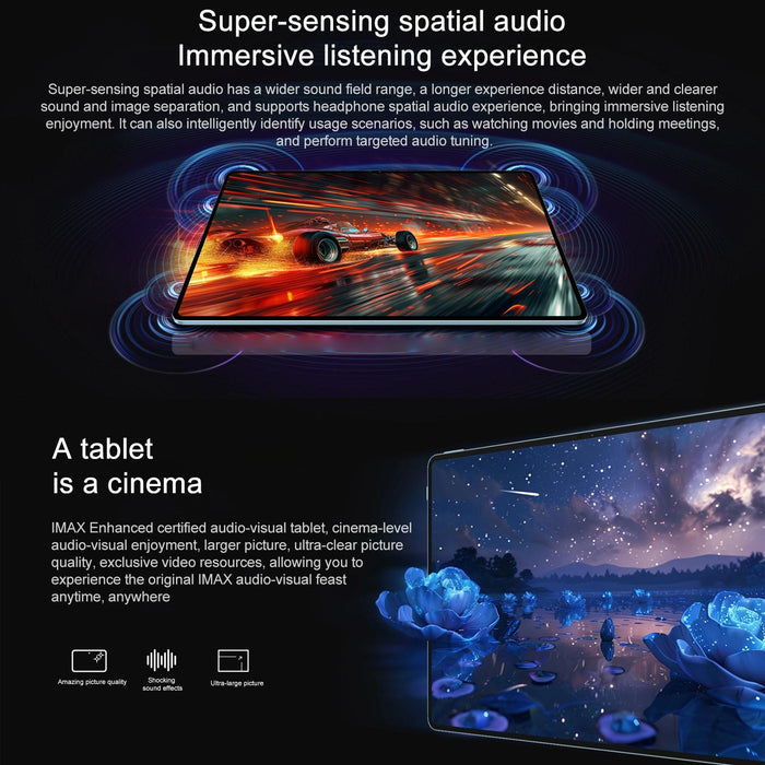 Honor Pad Gt Pro Wifi Tablet Pc 12.3 Inch Magicos 8.0.1 Qualcomm Snapdragon 8S Gen 3 Octa Core