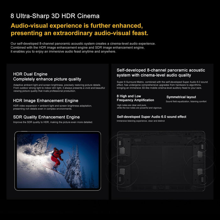 Vivo Pad5 Pro 13 Inch Tablet Pc 12Gb+512Gb Originos 5 Mediatek Dimensity 9400+ Octa Core