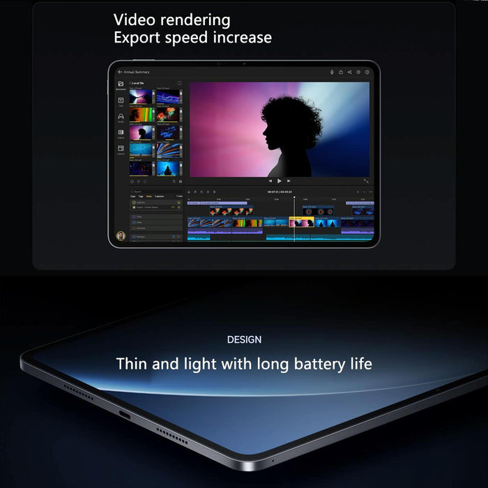 Xiaomi Pad 8 11.2 Inch Soft Light Screen 12Gb+256Gb Hyperos 3 Qualcomm Snapdragon 8S Gen4 Octa Core Blue