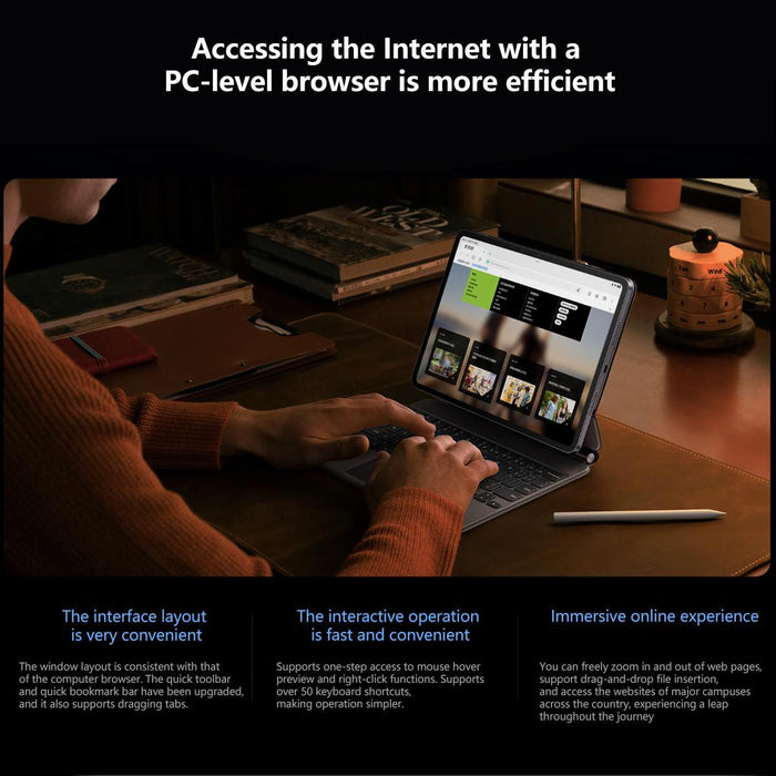 Xiaomi Pad 8 11.2 Inch Soft Light Screen 12Gb+256Gb Hyperos 3 Qualcomm Snapdragon 8S Gen4 Octa Core Blue