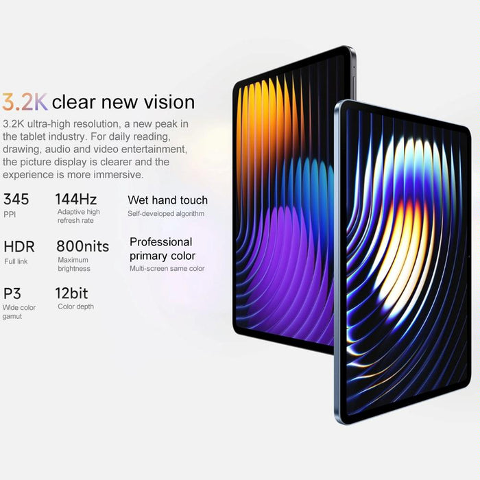 Xiaomi Pad 7 11.2 Inch 12Gb+256Gb Hyperos 2 Qualcomm Snapdragon 7+ Gen3 Octa Core
