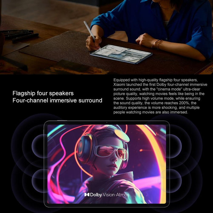Xiaomi Pad 7 Pro 11.2 Inch Soft Light Screen 12Gb+256Gb Hyperos 2 Qualcomm Snapdragon 8S Gen3 Octa Core