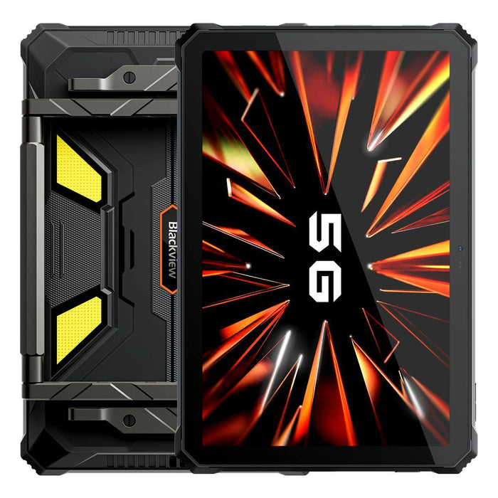 Blackview Active 12 Pro 5G Rugged Tablet 12Gb+256Gb 11 Inch Android 15 Dimensity 7300 Octa Core Global Version With Google Play Black