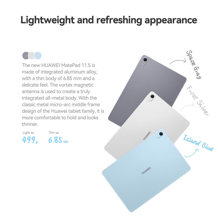 Huawei Matepad 11.5 2024 Wifi 120Hz Harmonyos 4.2 Histen 9.0 Hisilicon Kirin 8000