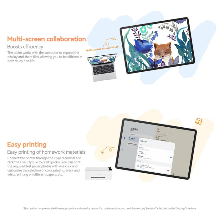 Huawei Matepad 11.5 2024 Wifi 120Hz Harmonyos 4.2 Histen 9.0 Hisilicon Kirin 8000