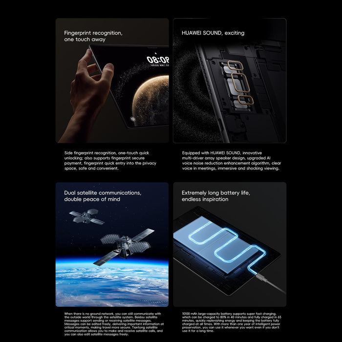 Huawei Matepad Pro 13.2 Inch 2025 Tablet Pc Wifi 12Gb+512Gb Harmonyos 4.3 Hisilicon Kirin 9020 Not Support Google Play