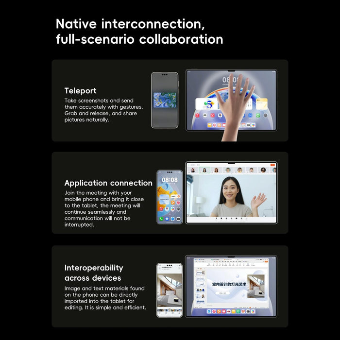 Huawei Matepad Pro 13.2 Inch 2025 Wifi Soft Light Screen 12Gb+512Gb Harmonyos 5.0 Hisilicon Kirin 9020 Not Support Google Play