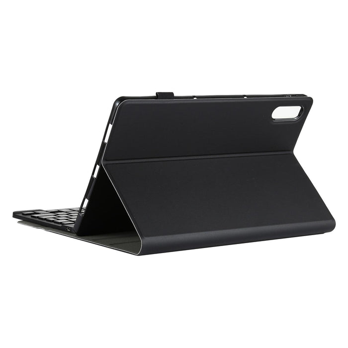 2 In 1 Removable Bluetooth Keyboard + Protective Leather Tablet Case With Holder For Lenovo Tab P11 Pro