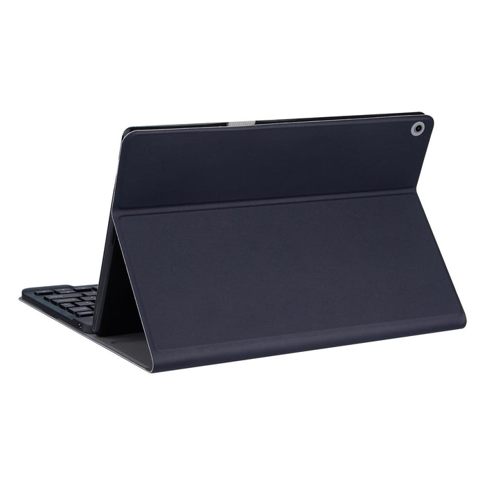 2 In 1 Removable Bluetooth Keyboard + Protective Leather Tablet Case With Holder For Lenovo Tab M10 Fhd Rel