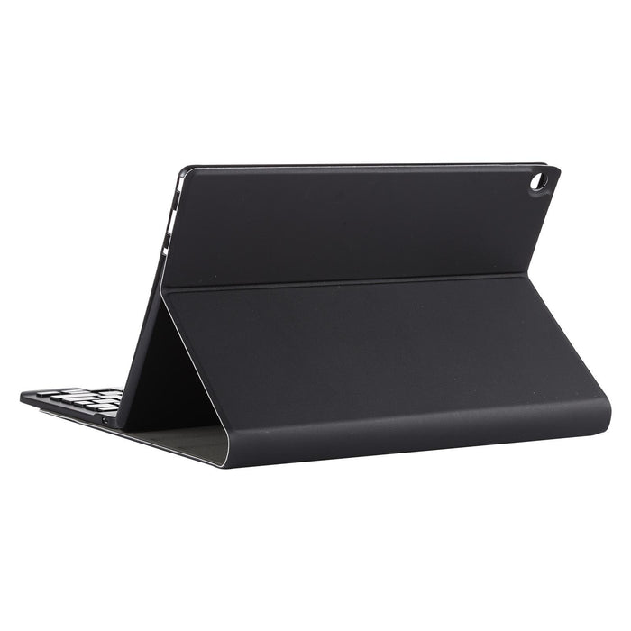 2 In 1 Removable Bluetooth Keyboard + Protective Leather Tablet Case With Holder For Lenovo M10 Fhd Plus 10.3 Inch
